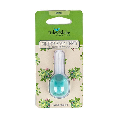 image of Cindy's Seam Ripper - Small - Aqua in packaging