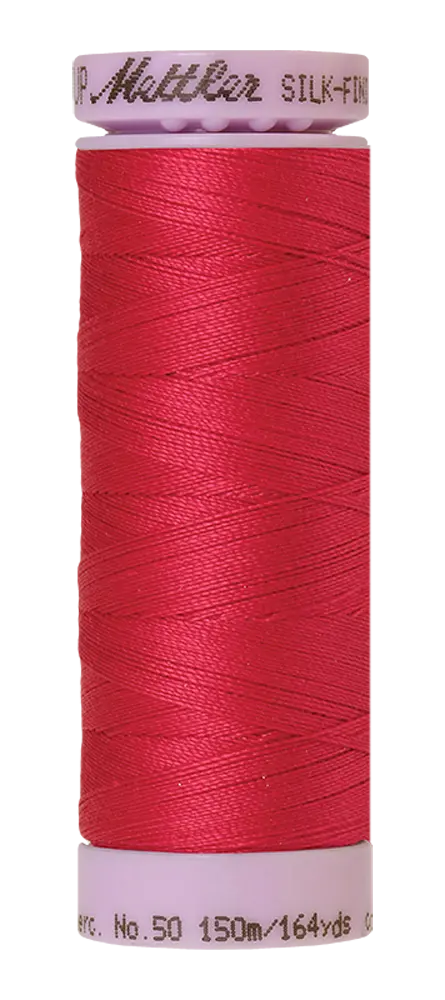 Mettler Cotton Silk Finish 50wt 150m Currant
