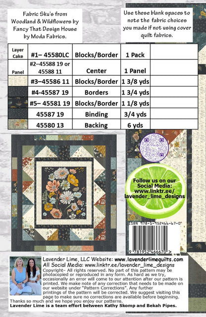 A Layer Cake and Panel Quilt Pattern - image 2 - quilting pattern with step-by-step instructions
