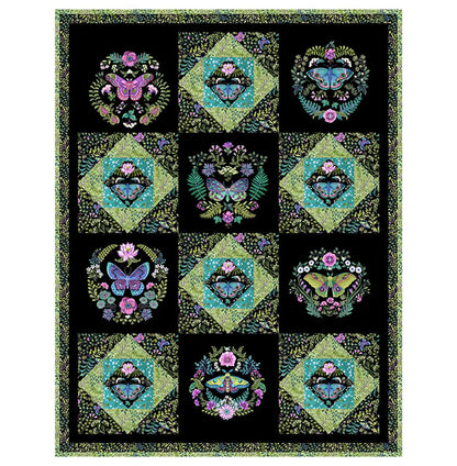 Solanum Quilt Pattern - image 2 - quilting pattern with step-by-step instructions