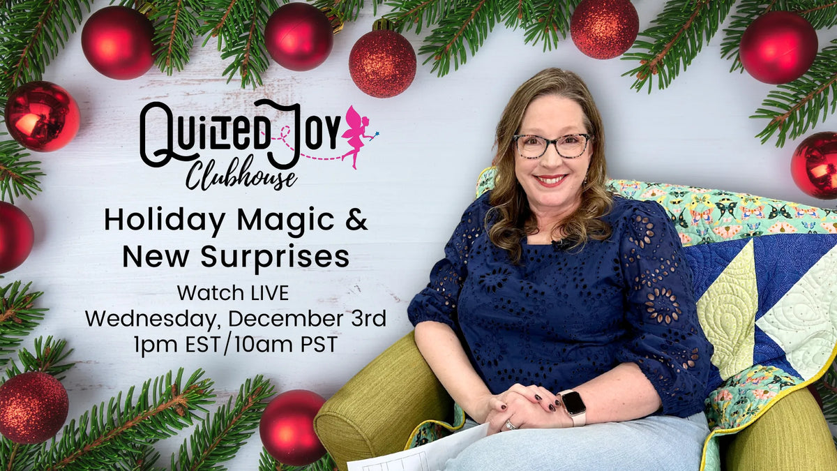 Load video: Quilted Joy Clubhouse