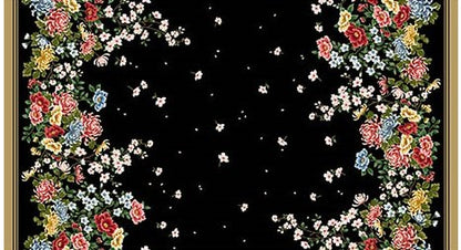 Dynasty Border decorative border quilting fabric by QT Fabrics