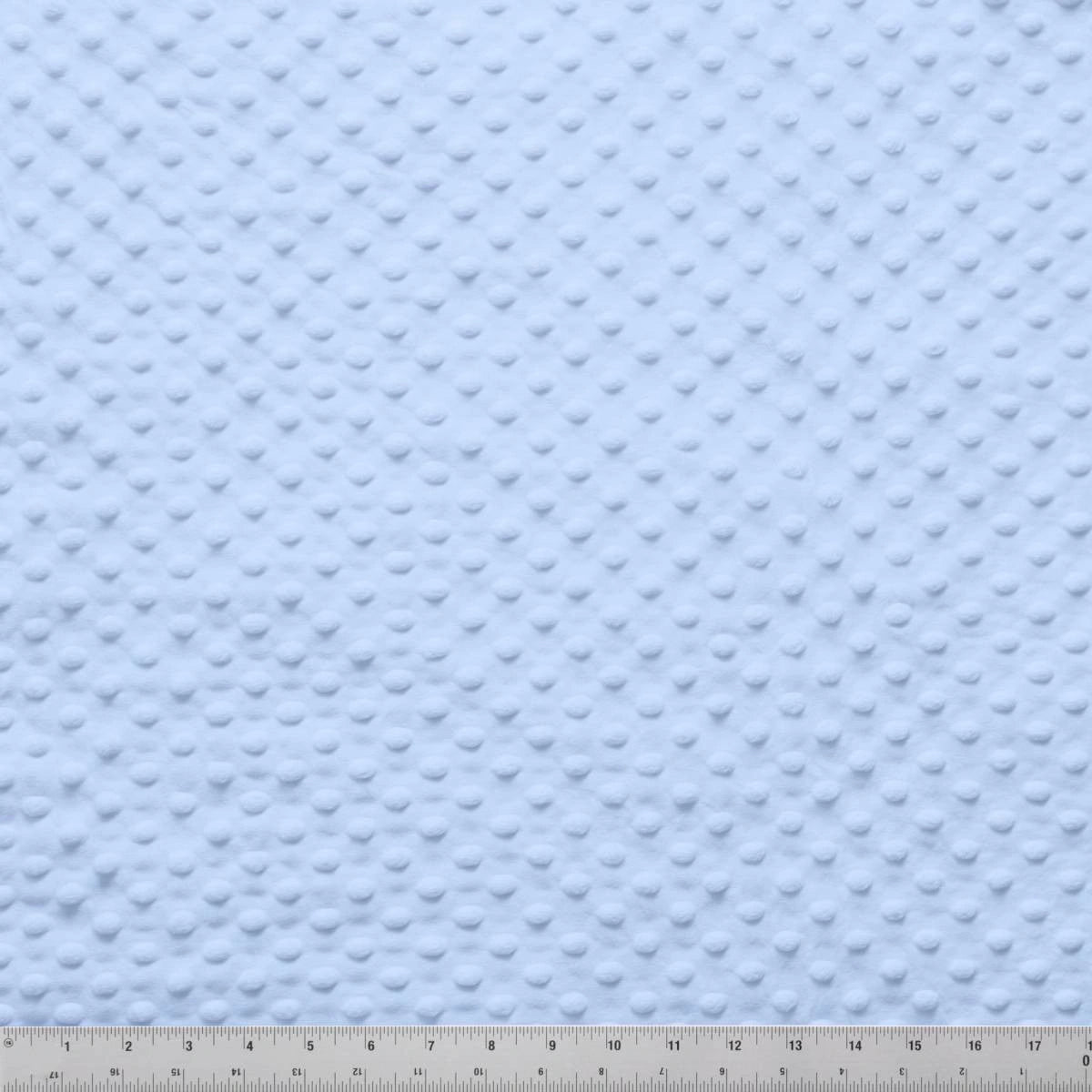 Minky Dots Light Blue 60" Wide Quilt Backing Fabric - wide quilt backing fabric for longarm quilting