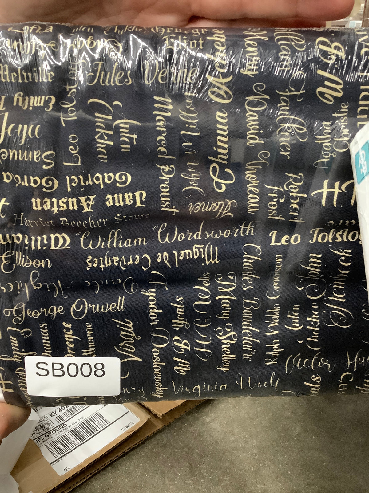 Bookworm Famous Authors quilting fabric short bolt 6 yards