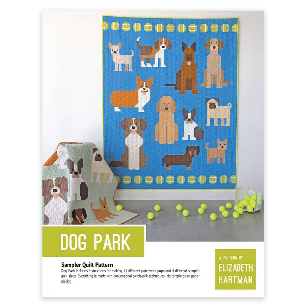 Dog Park Pattern - image 1 - quilting supply from Quilted Joy