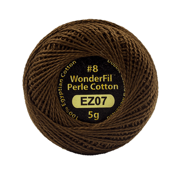 Eleganza Perle Cotton Rich Soil 7 hand embroidery thread