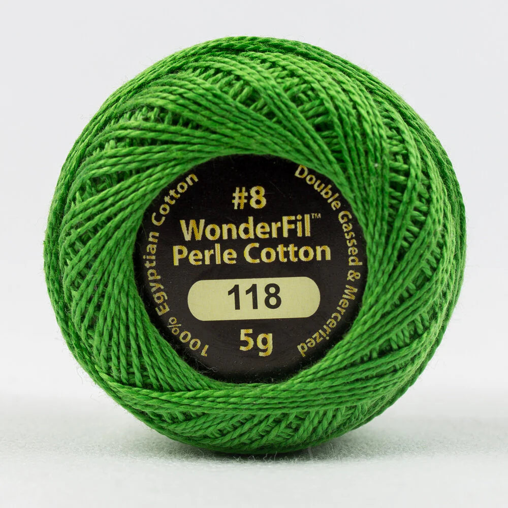 Eleganza Perle Cotton New Spring color 118 hand embroidery thread