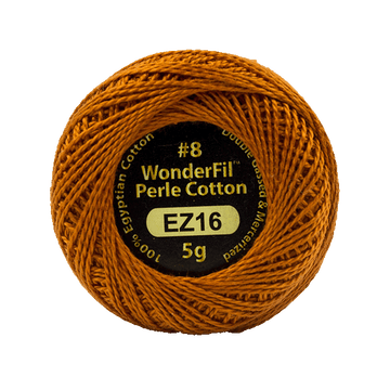 Eleganza Perle Cotton Exotic Spice color 16 hand embroidery thread