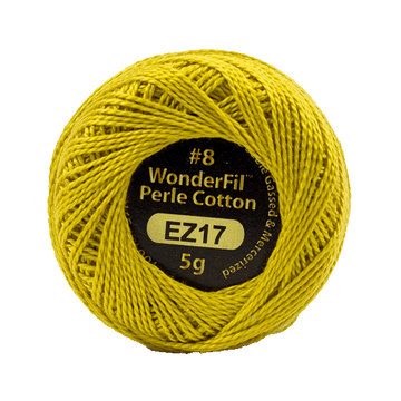 Eleganza Perle Cotton Brass Trumpet 17 hand embroidery thread