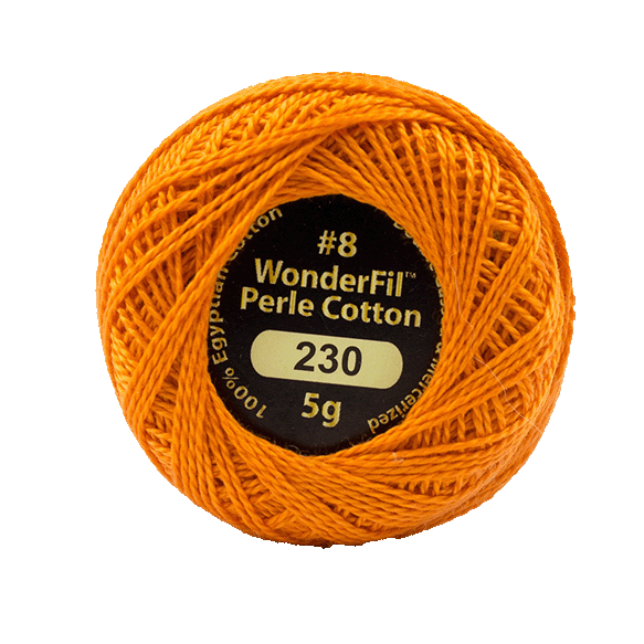 Eleganza Perle Cotton Sunset 230 hand embroidery thread