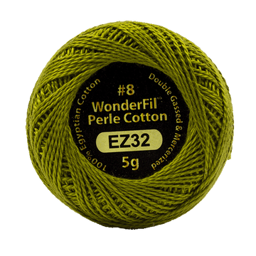 Eleganza Perle Cotton Seagrass 32 hand embroidery thread