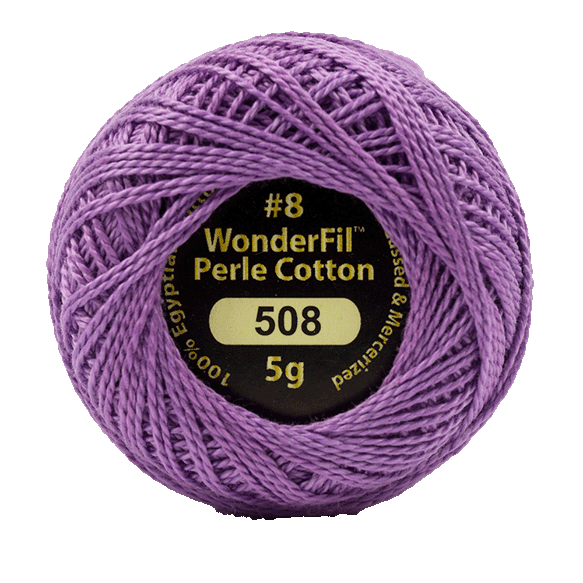 Eleganza Perle Cotton Magic Crystal 508 hand embroidery thread