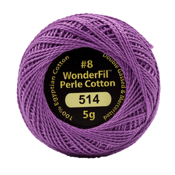 Eleganza Perle Cotton Fragrant Lilac 514 hand embroidery thread