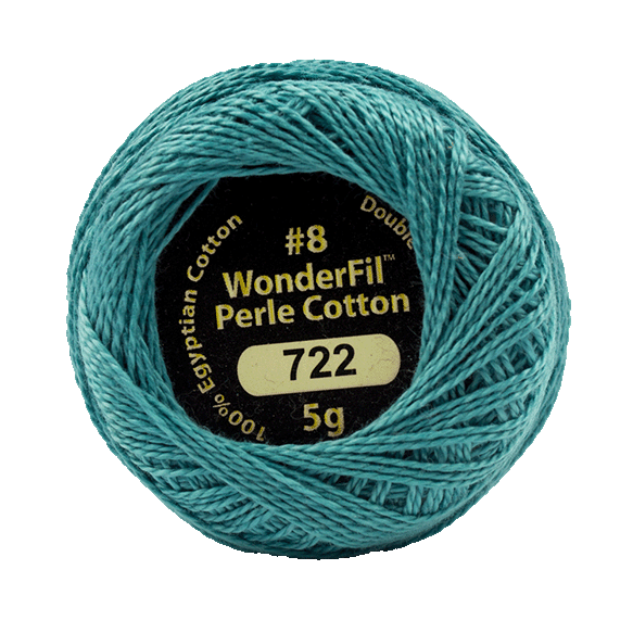 Eleganza Perle Cotton River Stone 722 hand embroidery thread