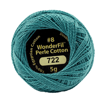 Eleganza Perle Cotton River Stone 722 hand embroidery thread