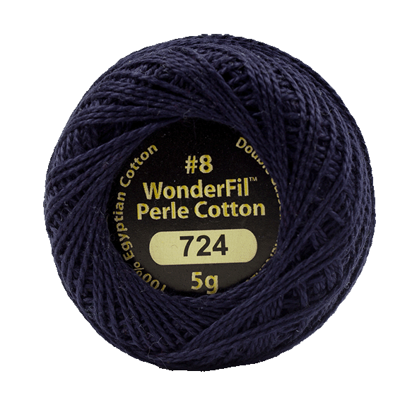 Eleganza Perle Cotton Twilight Hour 724 hand embroidery thread