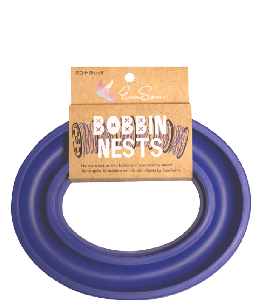 Eversewn Blue Bobbin Nest - quilting machine bobbin