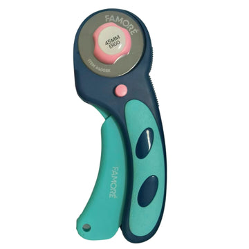 Famore 45mm ergonomic rotary cutter comfortable handle front view