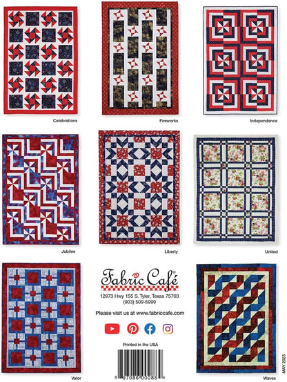 Make it Patriotic With 3-Yard Quilts Back Cover