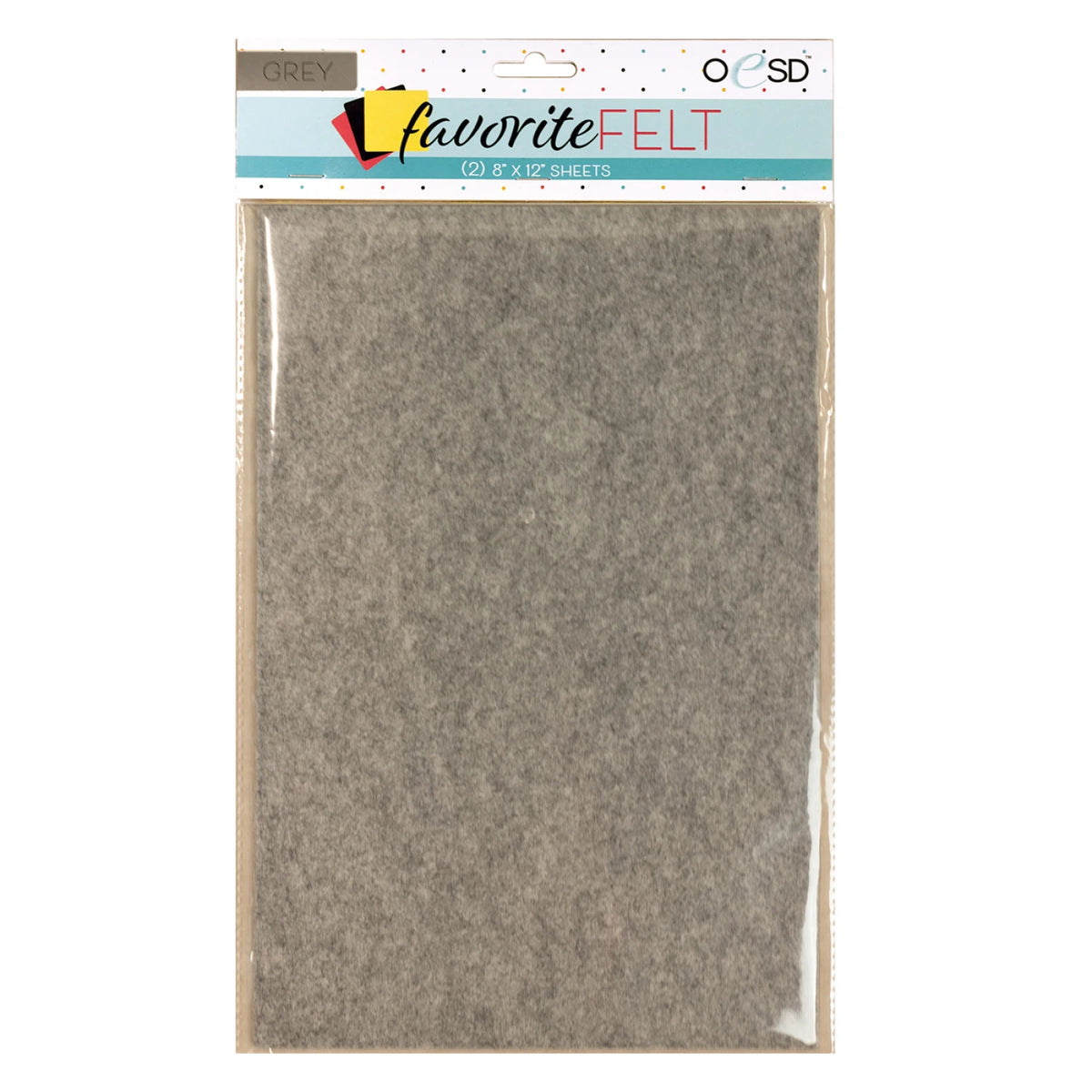 OESD Favorite Felt Grey 2pk