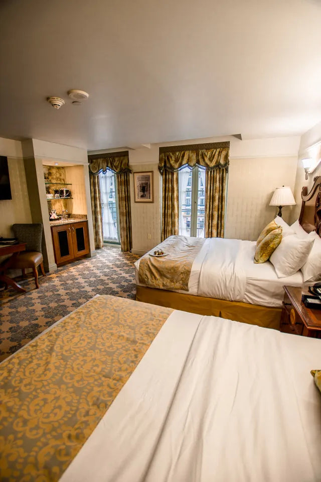 Guest rooms at the resort