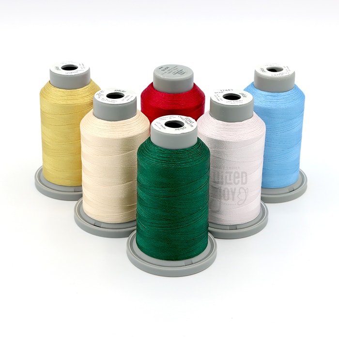 Glide Thread Christmas Colors Collection Bundle - image 3 - quilting thread for machine and hand quilting