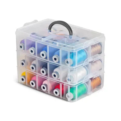 Glide Thread Stackable Storage - image 2 - quilting thread for machine and hand quilting
