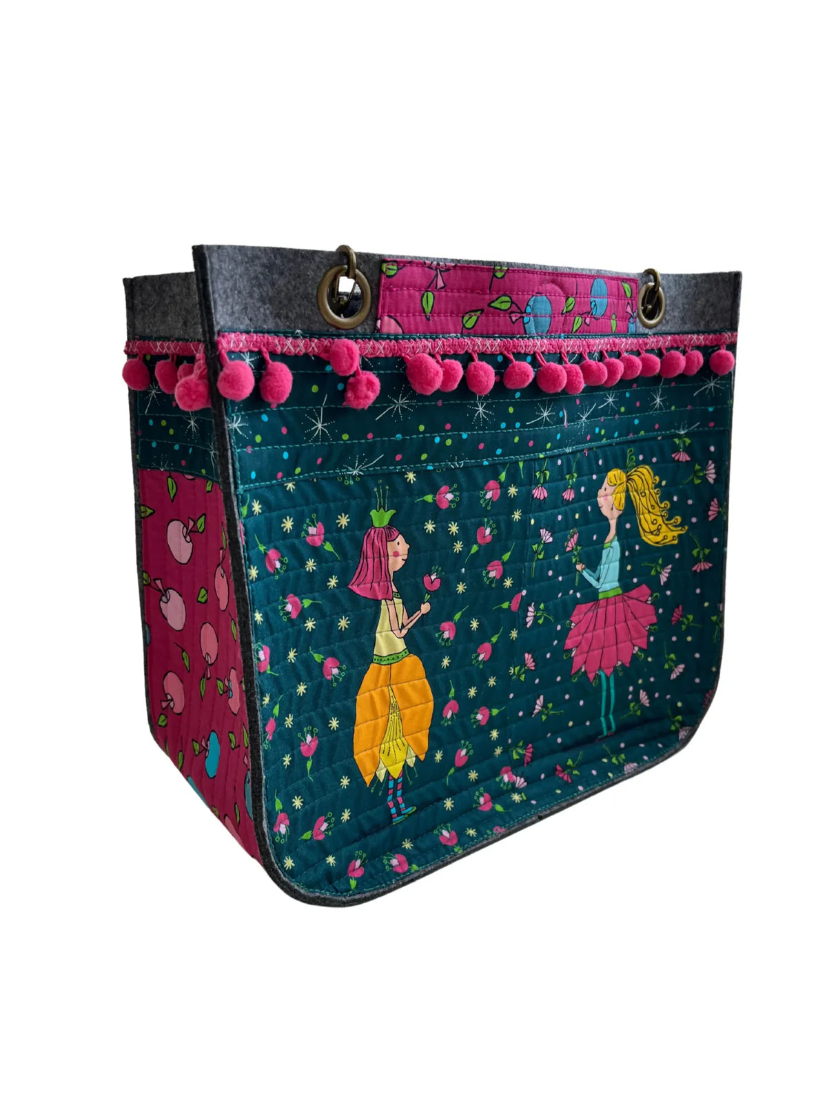 Grace Tote Kit by Aster and Anne bag construction view