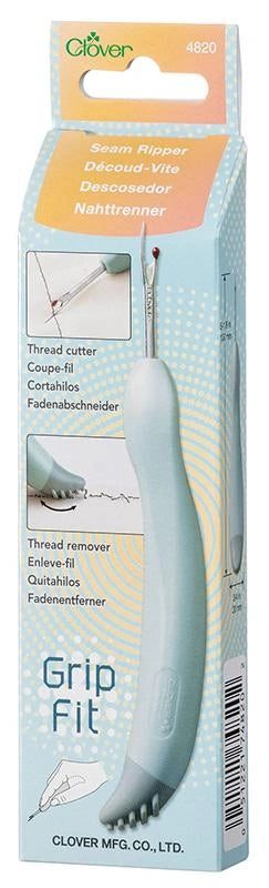 Grip Fit ergonomic seam ripper quilting tool