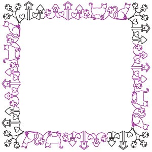 Cat Parade Corner Digital File