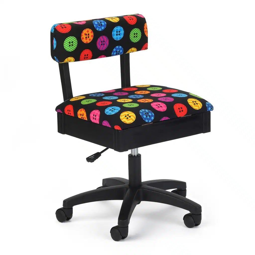 Arrow Hydraulic Buttons Chair - quilting supply from Quilted Joy