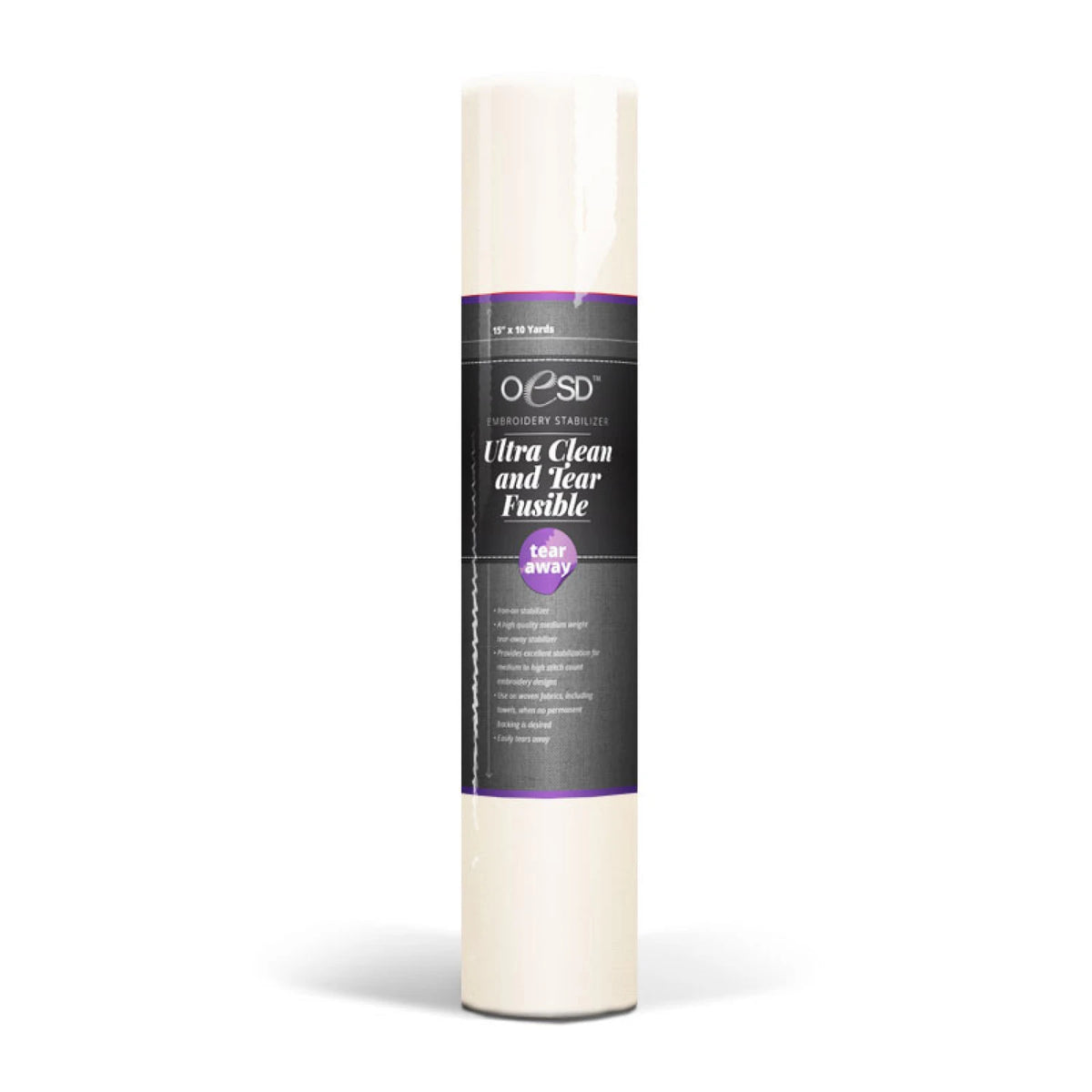 OESD Ultra Clean and Tear Fusible 20in x 10 yds - quilting supply from Quilted Joy