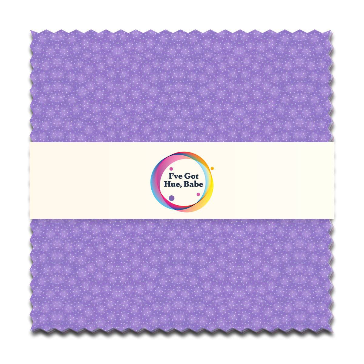 I've Got Hue, Babe Purple Rain 5" Squares - image 1 - quilting supply from Quilted Joy