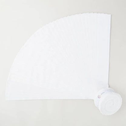 I've Got Hue, Babe White Knight 2.5in Strips - image 2 - quilting supply from Quilted Joy