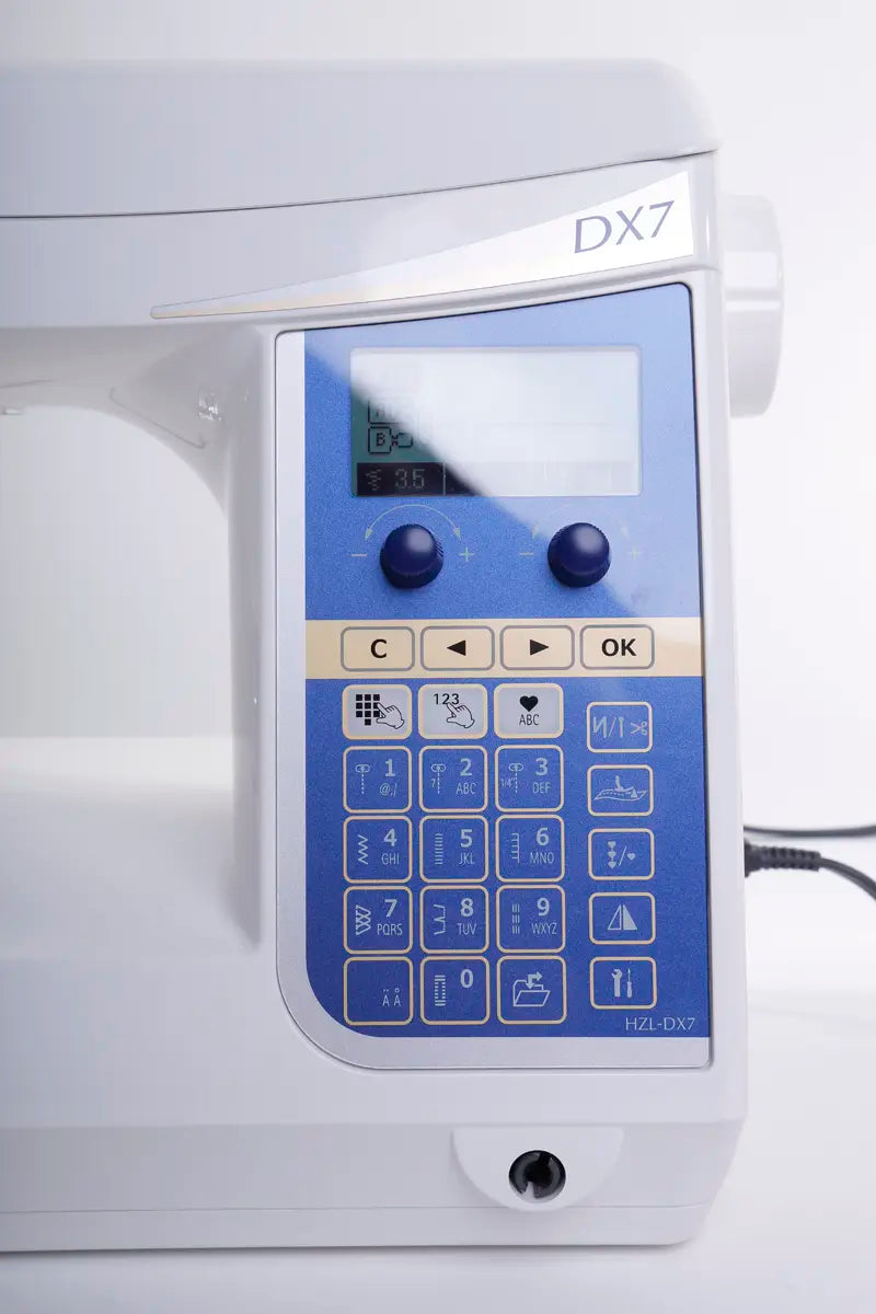 Juki HZL-DX7 touch pad