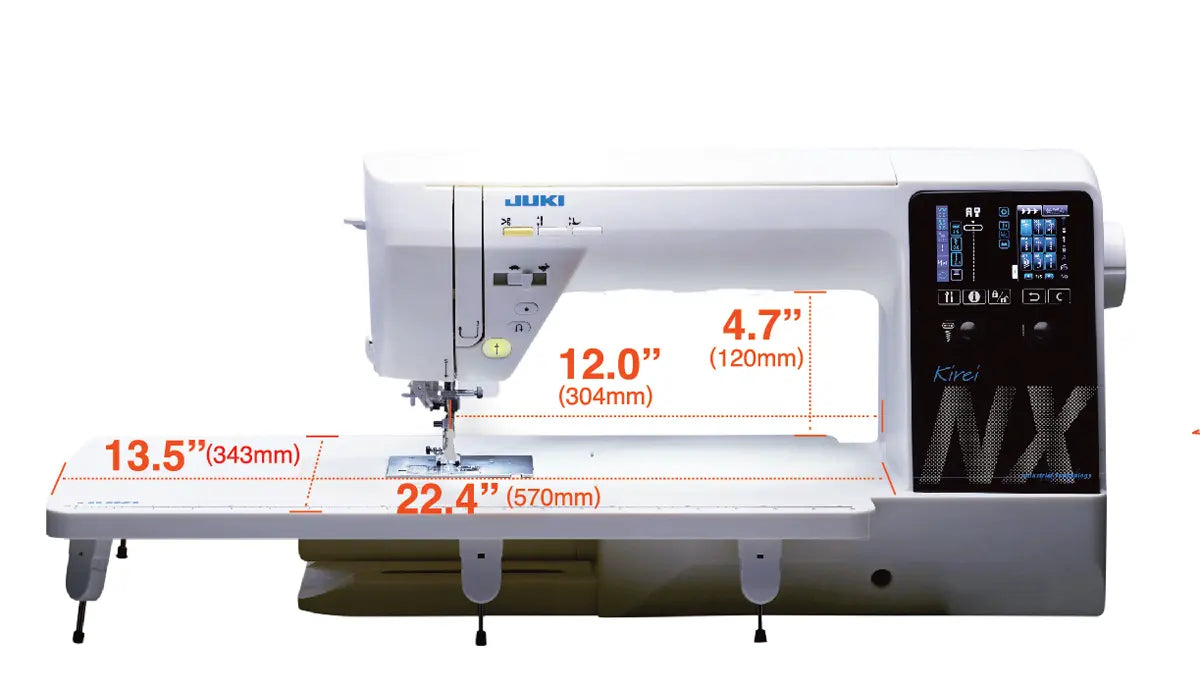 Juki Kirei HZL-NX7 sizing