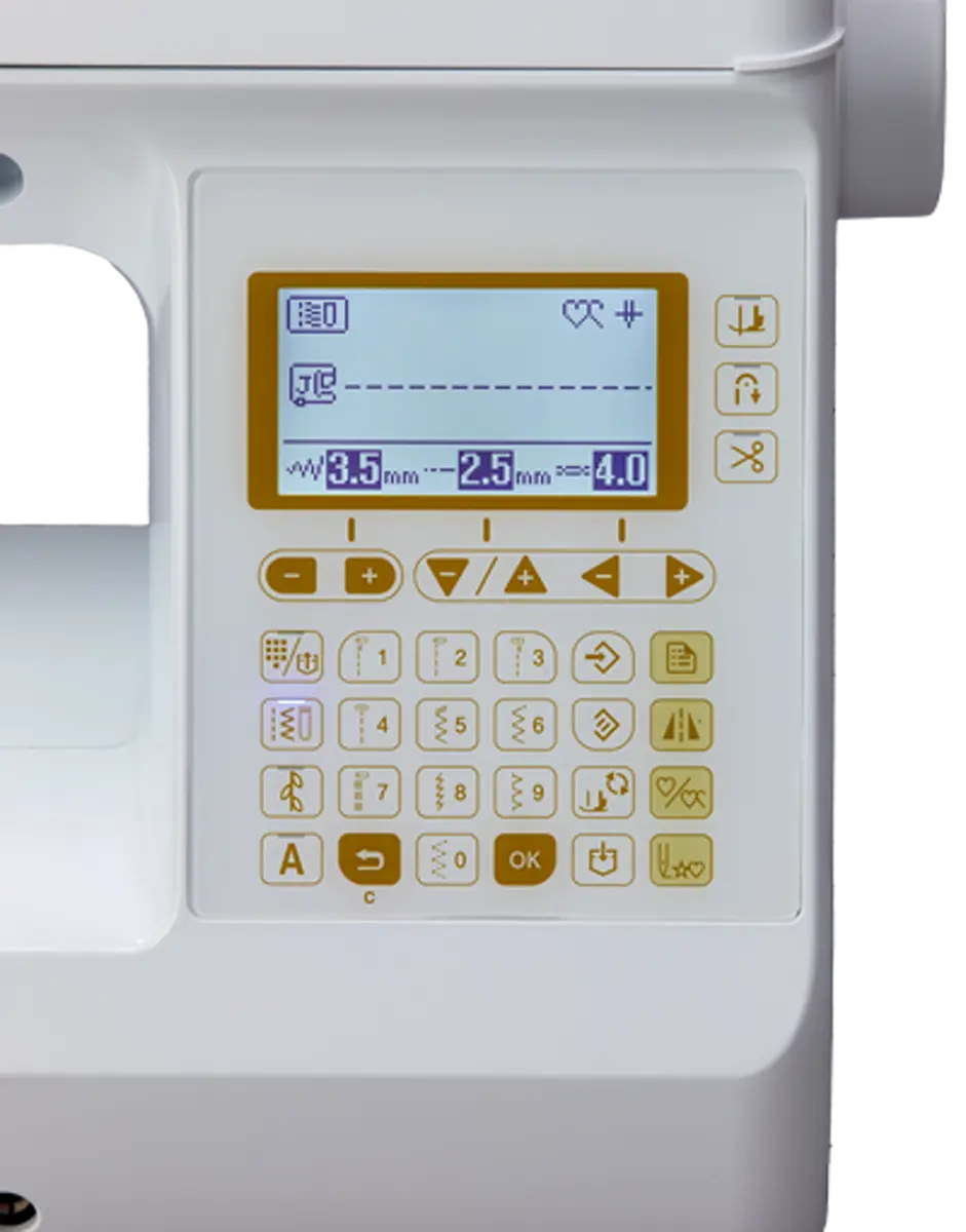 Baby Lock Soprano Home Screen