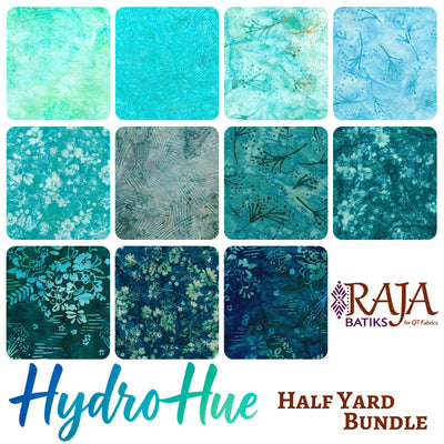 HydroHue Raja Batiks Half Yard Bundle