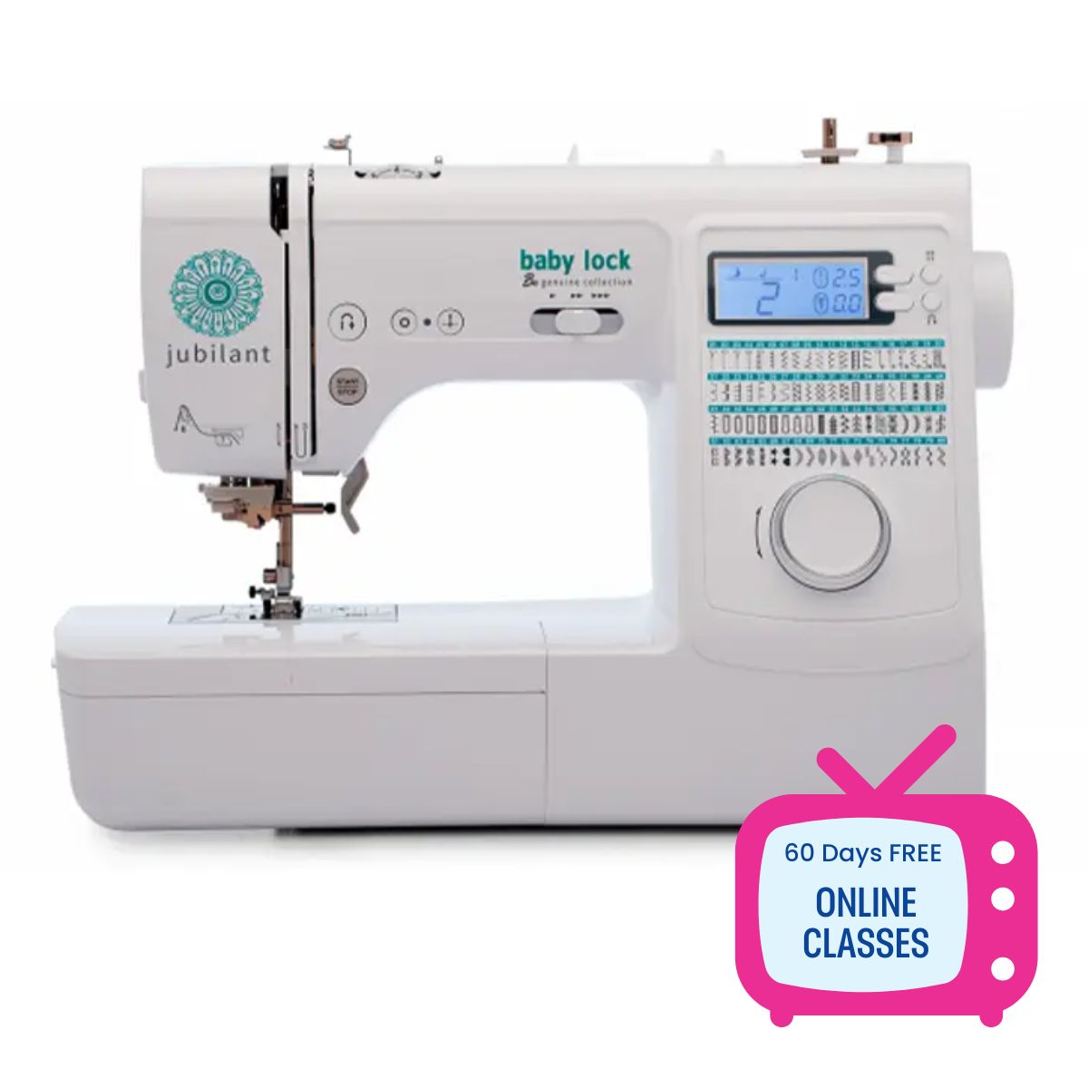 Baby Lock Jubilant Sewing Machine - image 1 - Baby Lock sewing machine or accessory