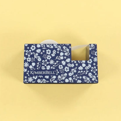 Kimberbell Navy Floral Paper Tape Dispenser - image 3 - quilting supply from Quilted Joy