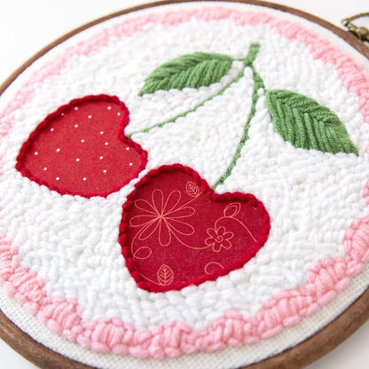 Kimberbell Life is Cherry Sweet Punch Needle Plus Kit