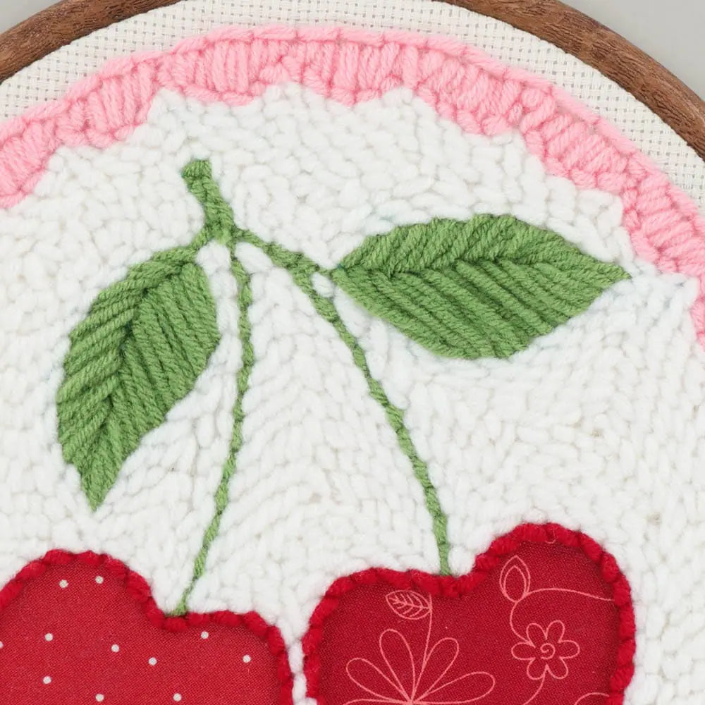 Kimberbell Life is Cherry Sweet Punch Needle Plus Kit