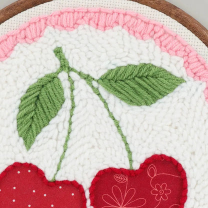 Kimberbell Life is Cherry Sweet Punch Needle Plus Kit