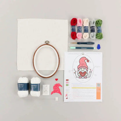 Kimberbell Won't You Be My Gnomie? Punch Needle Plus Kit