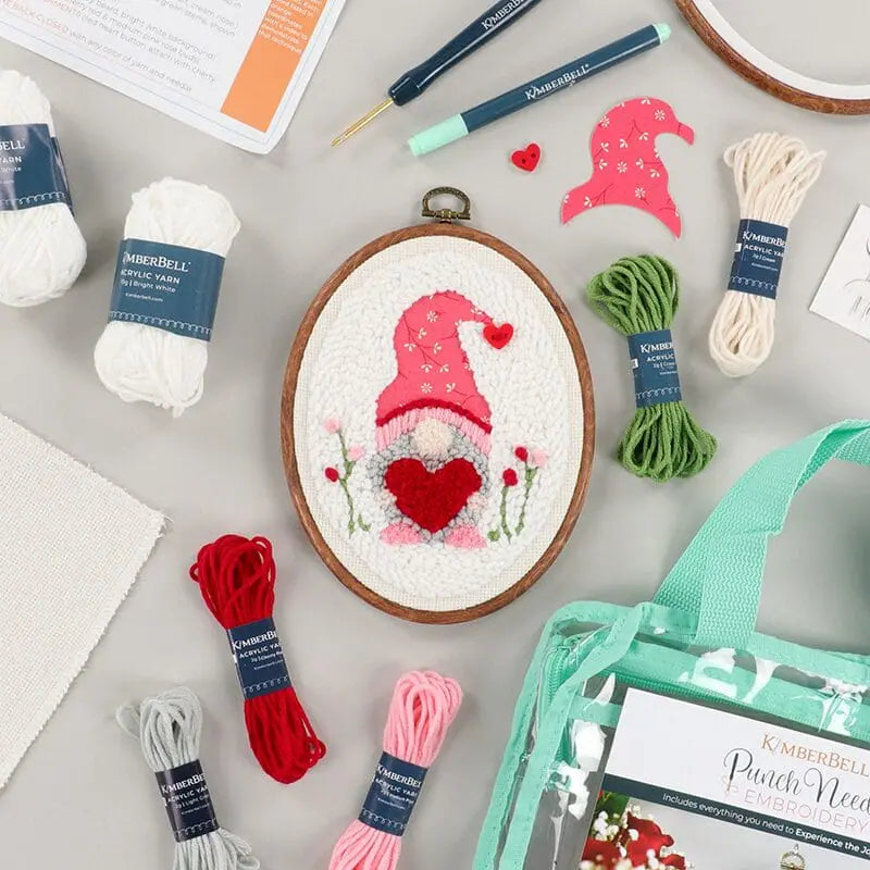 Kimberbell Won't You Be My Gnomie? Punch Needle Plus Kit