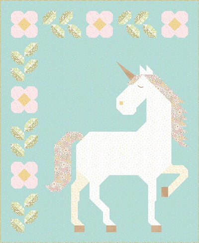 Unicorn Garden Quilt Kit