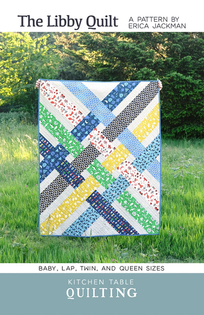 The Libby quilt pattern cover