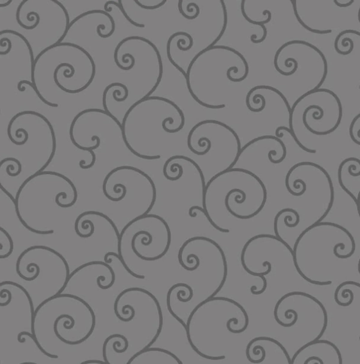 Kimberbell Quilt Backs Scroll Grey 108-inch wide backing for Snowy Night