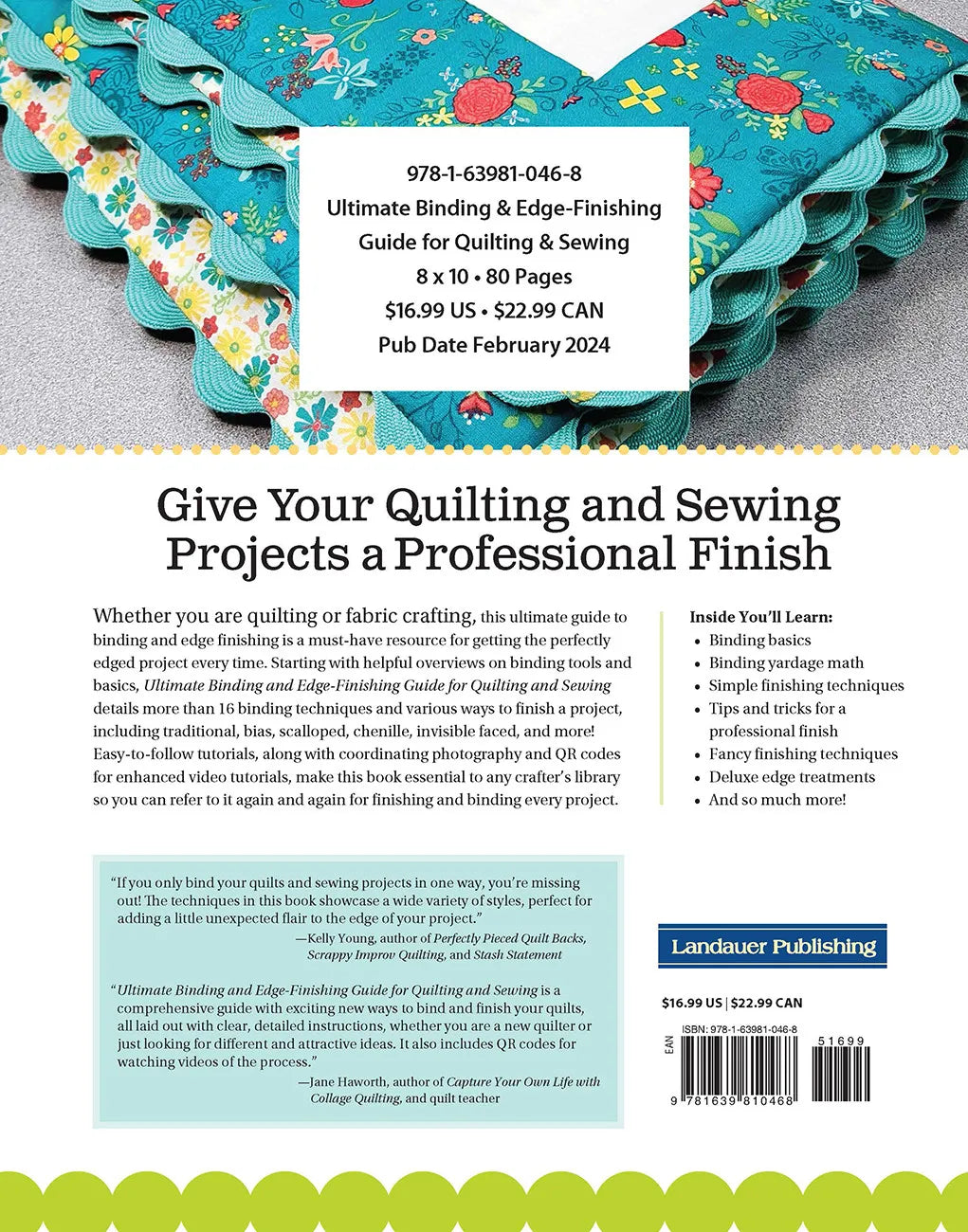 Ultimate Binding and Edge-Finishing Guide for Quilting and Sewing - image 7 - quilt bias binding for finishing quilts