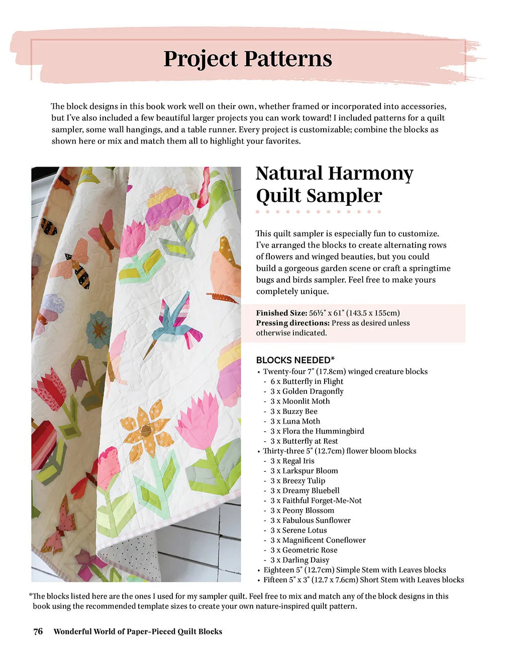 Wonderful World of Paper-Pieced Quilt Blocks - image 3 - quilting supply from Quilted Joy